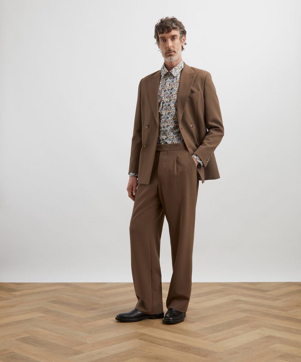 liberty london Classic Fit Tana Lawn™ Cotton Shirt in Annabella