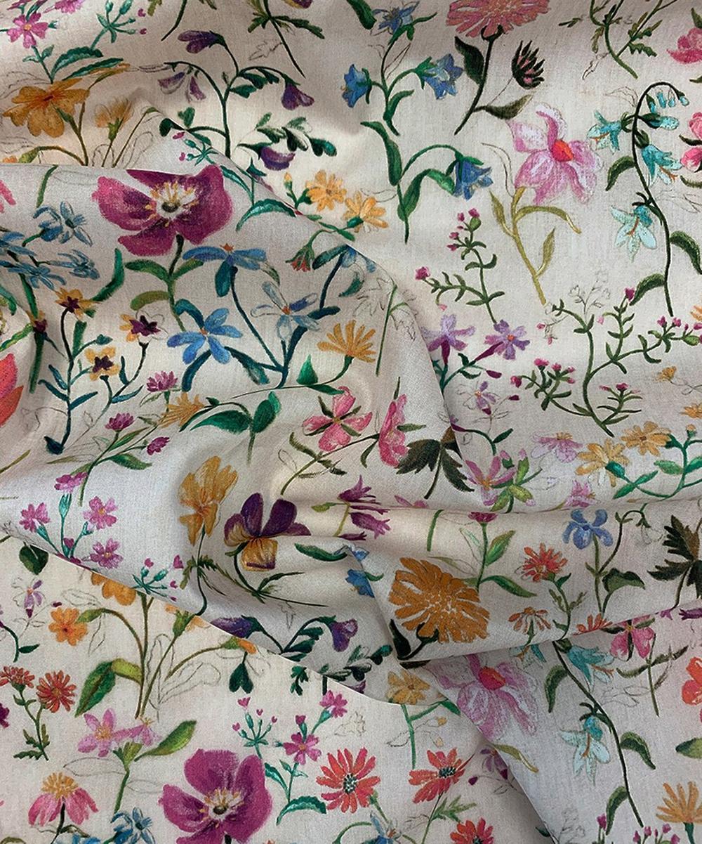 Liberty London Coco & Wolf Linen Garden Cotton Housewife Pillowcase