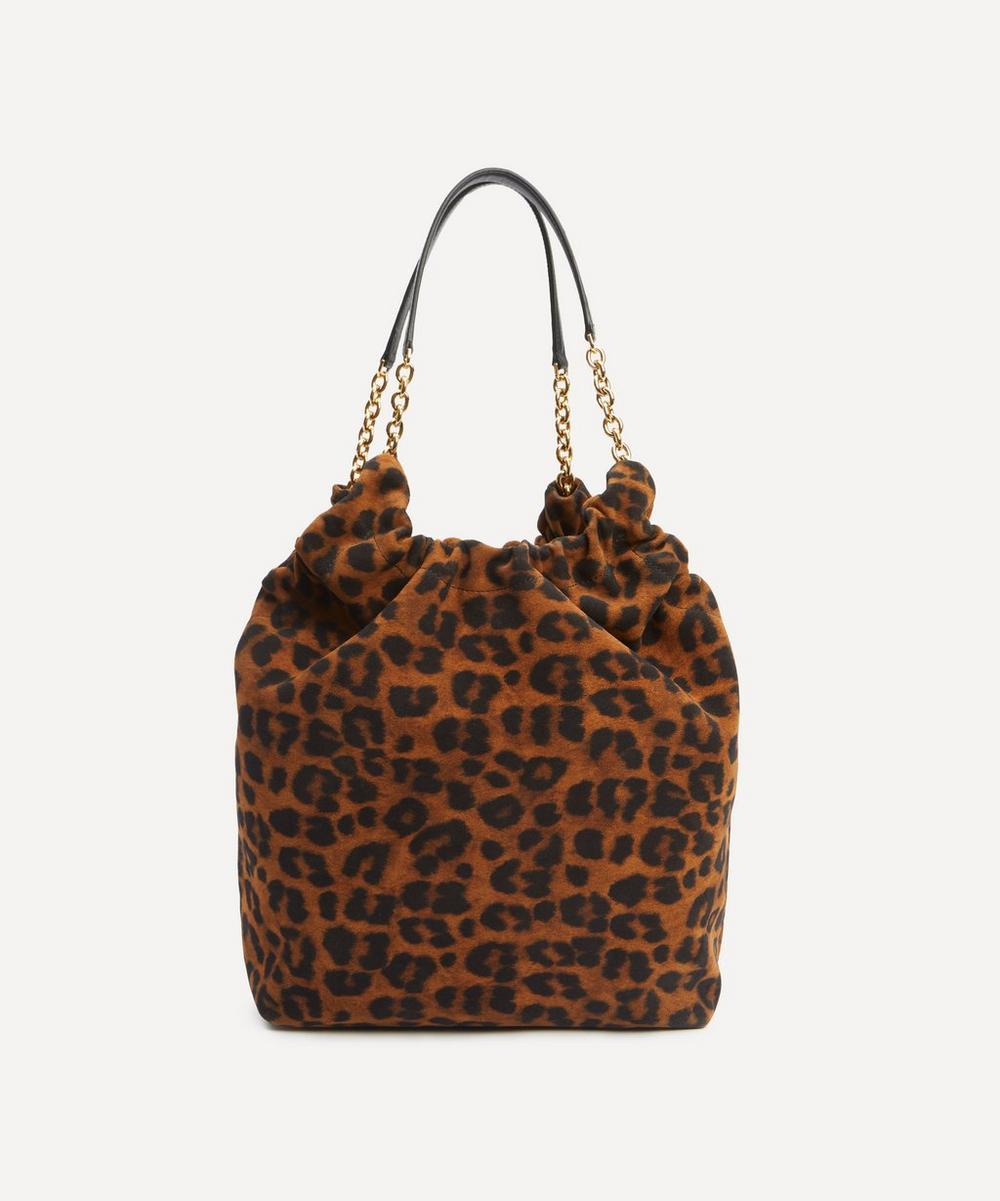 Liberty London DeMellier Miami Leopard Shoulder Bag