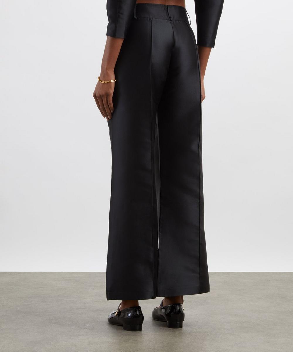Liberty London Destree Yoshitomo Silk-Blend Trousers