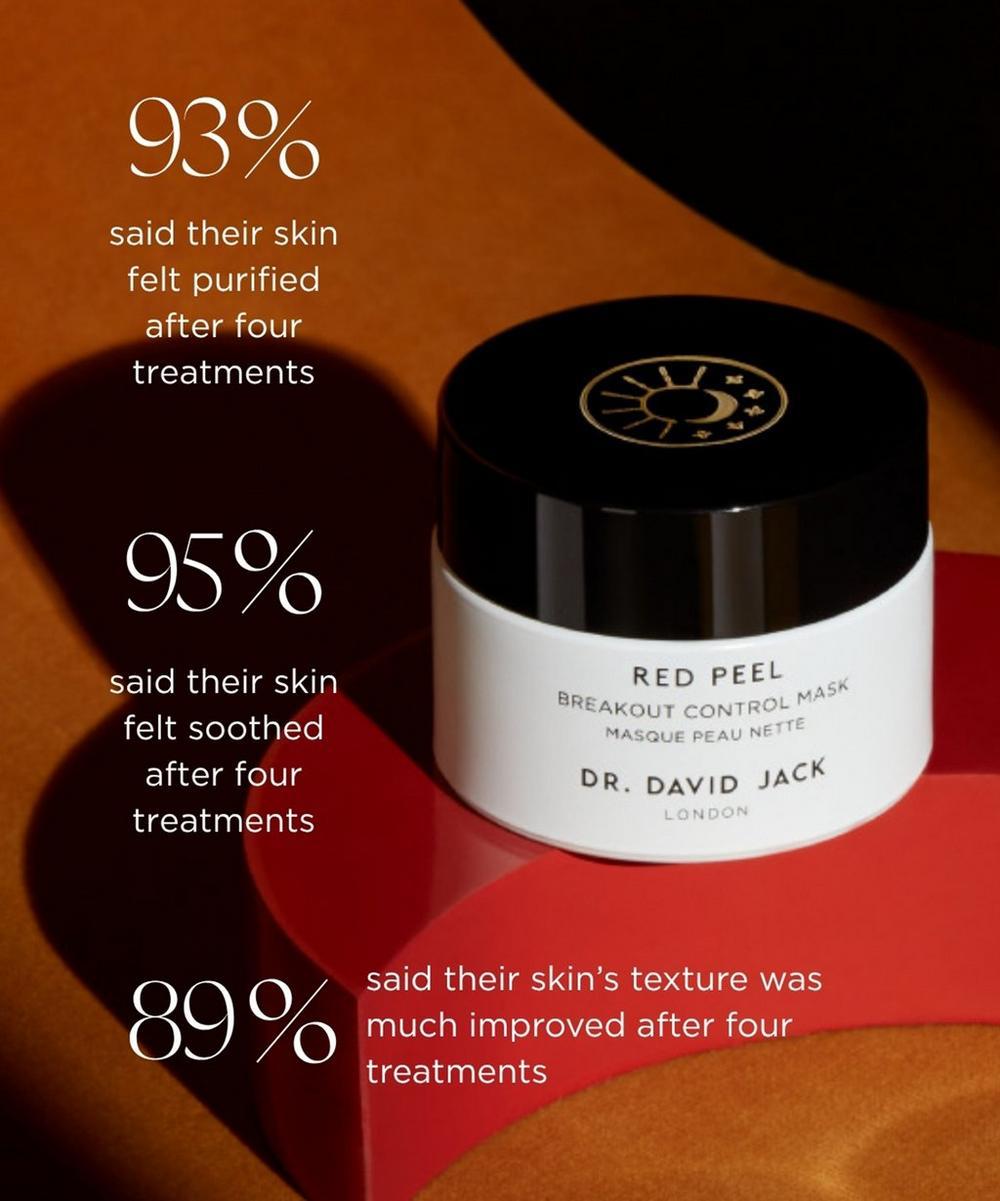 Liberty London Dr. David Jack Red Peel Breakout Control Mask