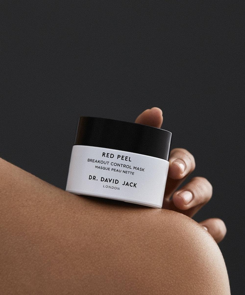 Liberty London Dr. David Jack Red Peel Breakout Control Mask