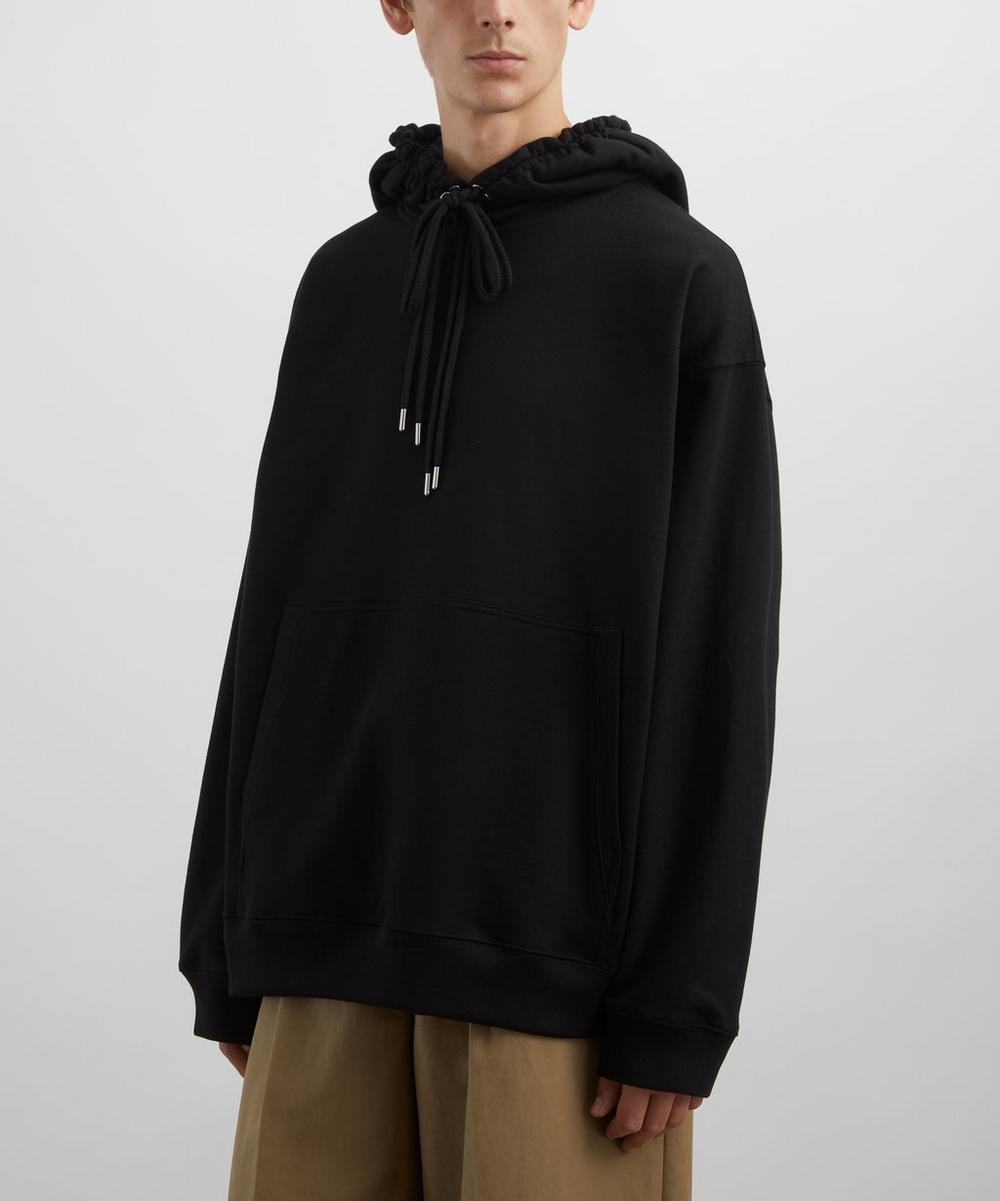 Liberty London Dries Van Noten Black Loose-Fit Hoodie