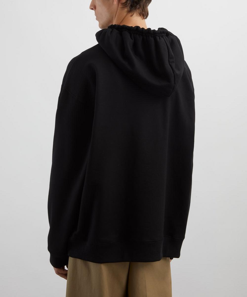 Liberty London Dries Van Noten Black Loose-Fit Hoodie