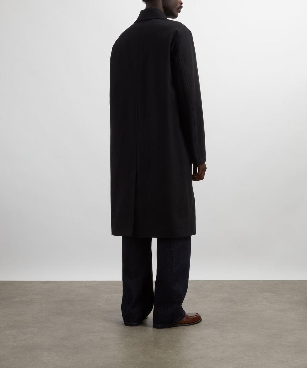 Liberty London Dries Van Noten Black Water-Repellent Mac