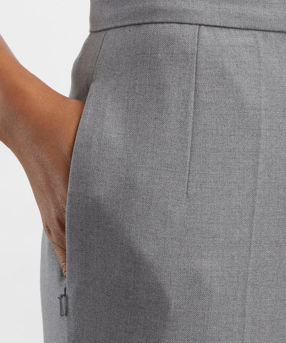 Liberty London Dries Van Noten Grey Stirrup Trousers