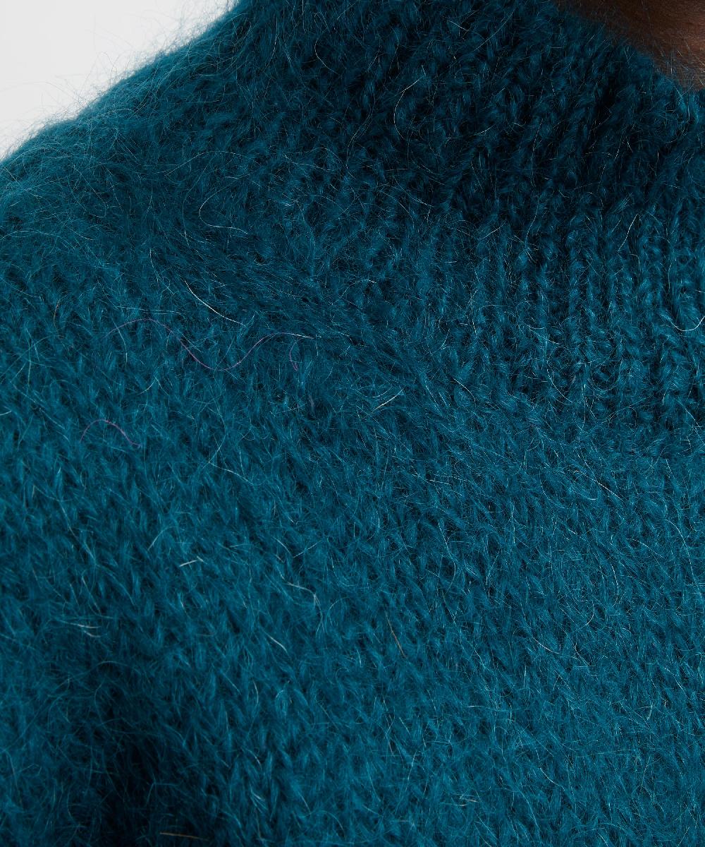 Liberty London Dries Van Noten Loose-Fit Mohair Jumper