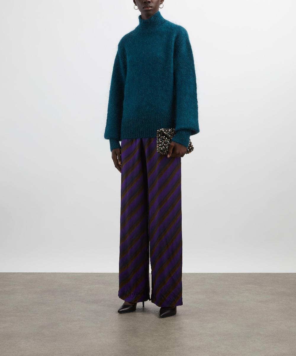 liberty london Dries Van Noten Loose-Fit Mohair Jumper