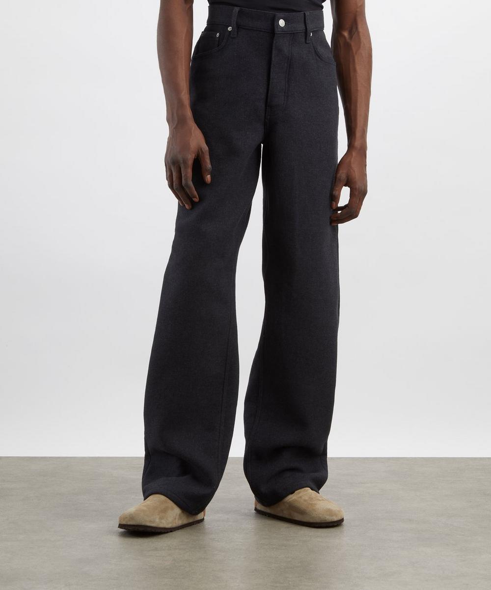 Liberty London Dries Van Noten Pine Straight-Cut Denim Jeans
