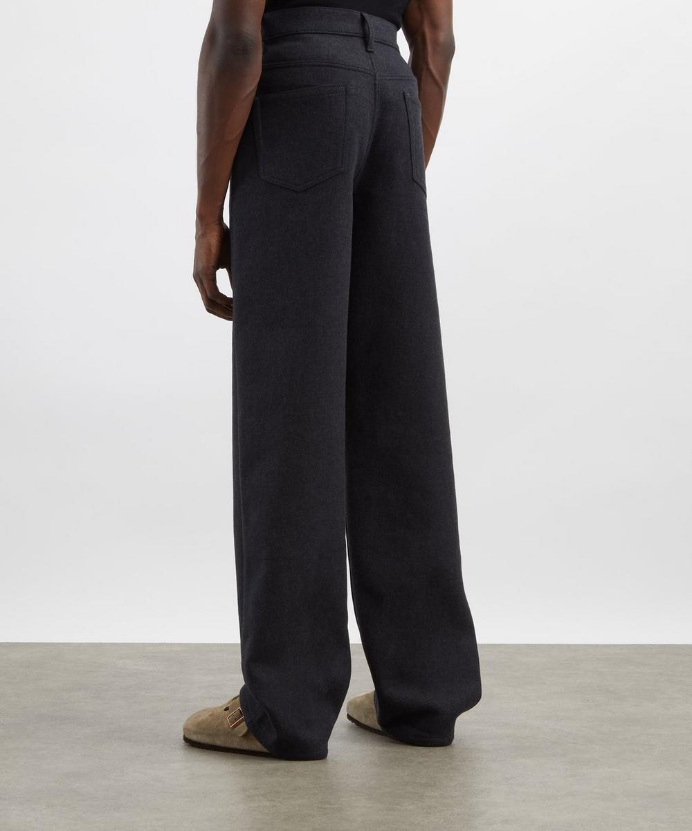 Liberty London Dries Van Noten Pine Straight-Cut Denim Jeans