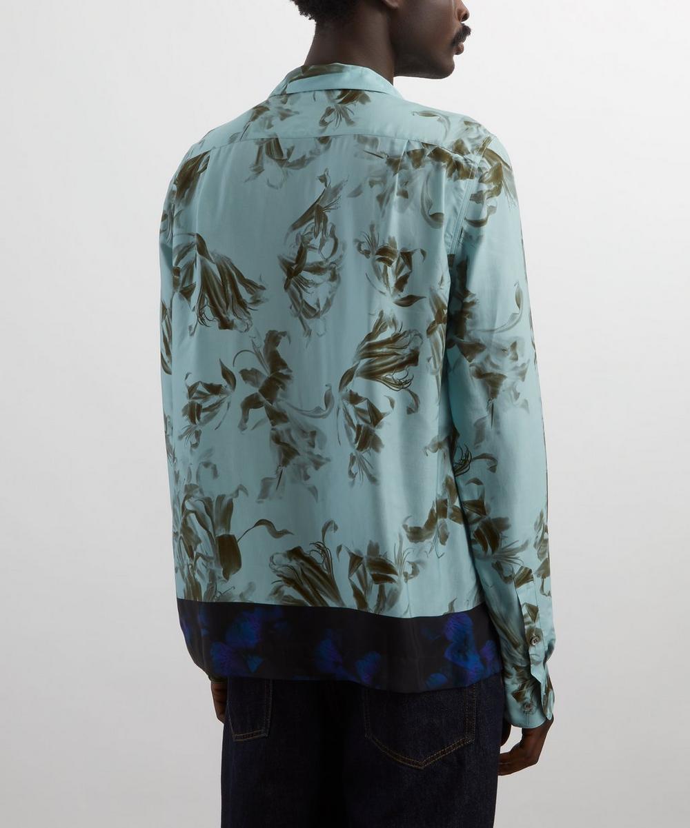 Liberty London Dries Van Noten Two-Tone Floral Shirt