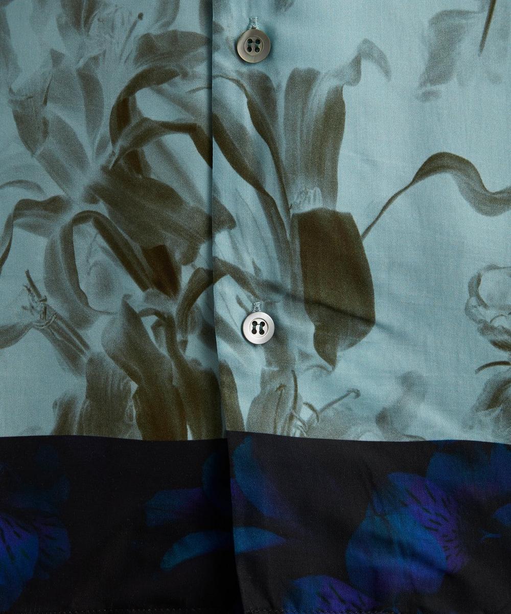 Liberty London Dries Van Noten Two-Tone Floral Shirt
