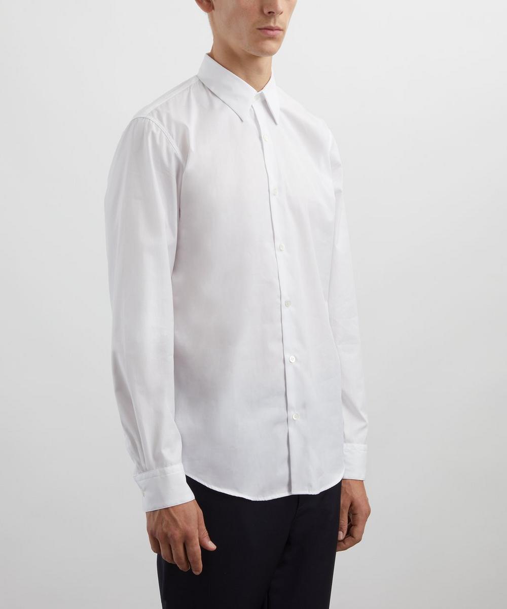 Liberty London Dries Van Noten White Cotton Poplin Shirt