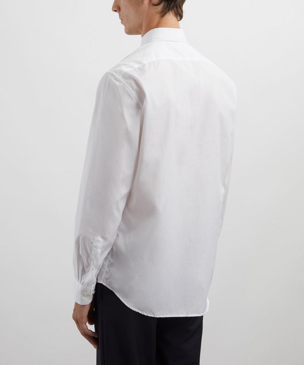 Liberty London Dries Van Noten White Cotton Poplin Shirt