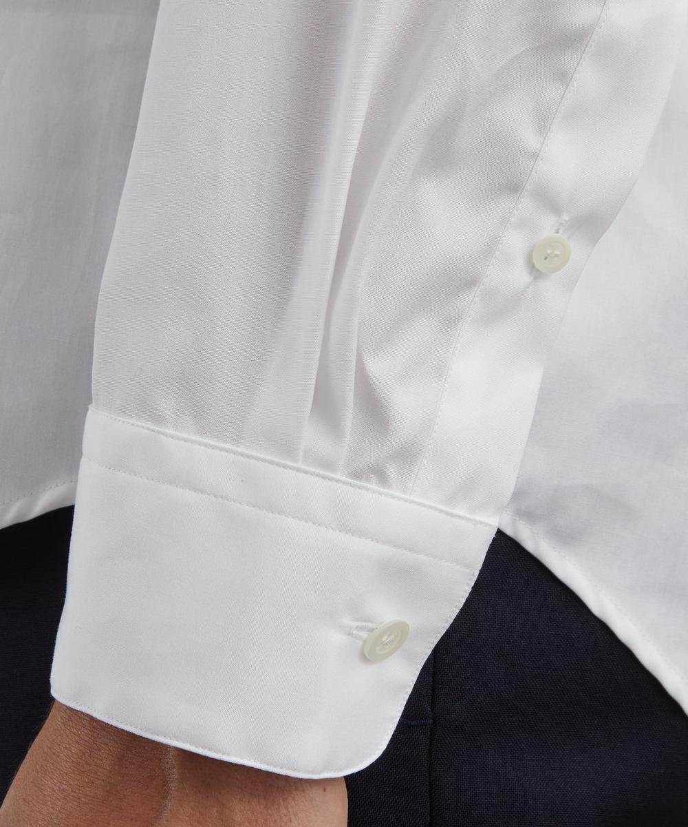 Liberty London Dries Van Noten White Cotton Poplin Shirt