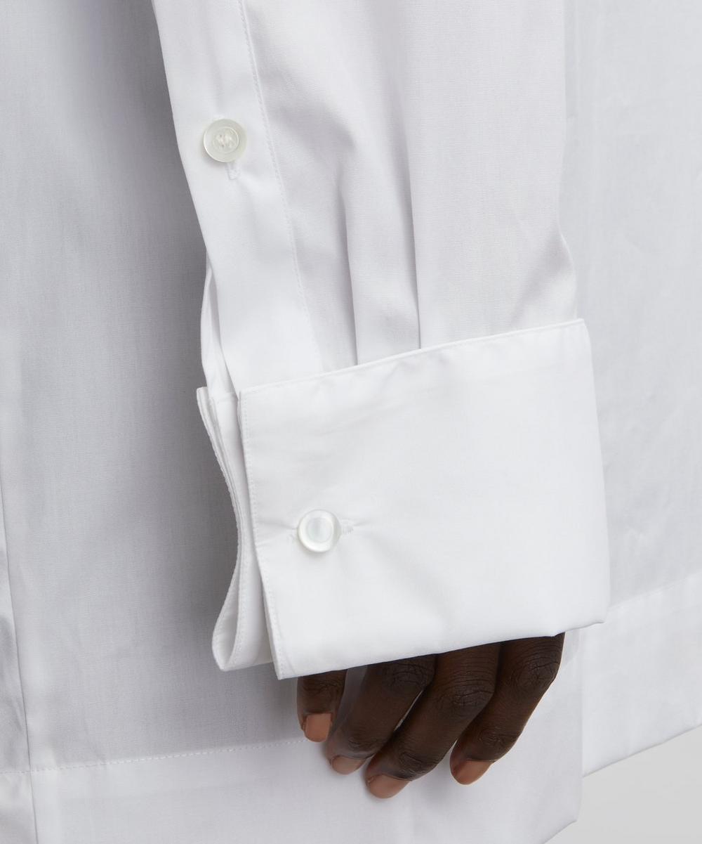 Liberty London Dries Van Noten White Loose Cotton Shirt