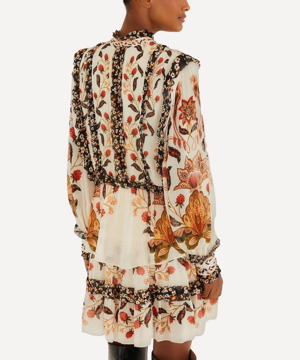 Liberty London FARM Rio Cream Berry Garden Mini Dress