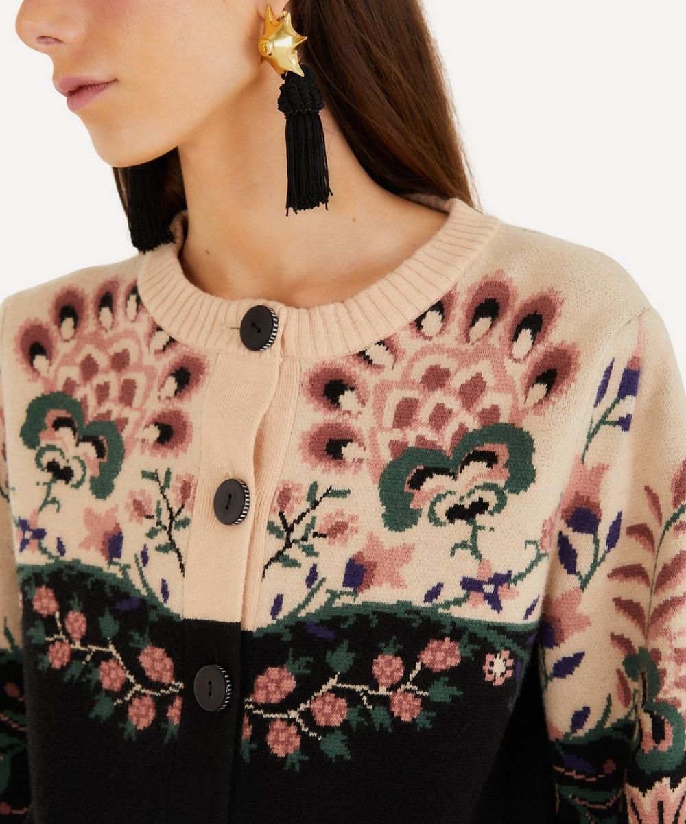 Liberty London FARM Rio Mixed Belle Garden Knit Cardigan