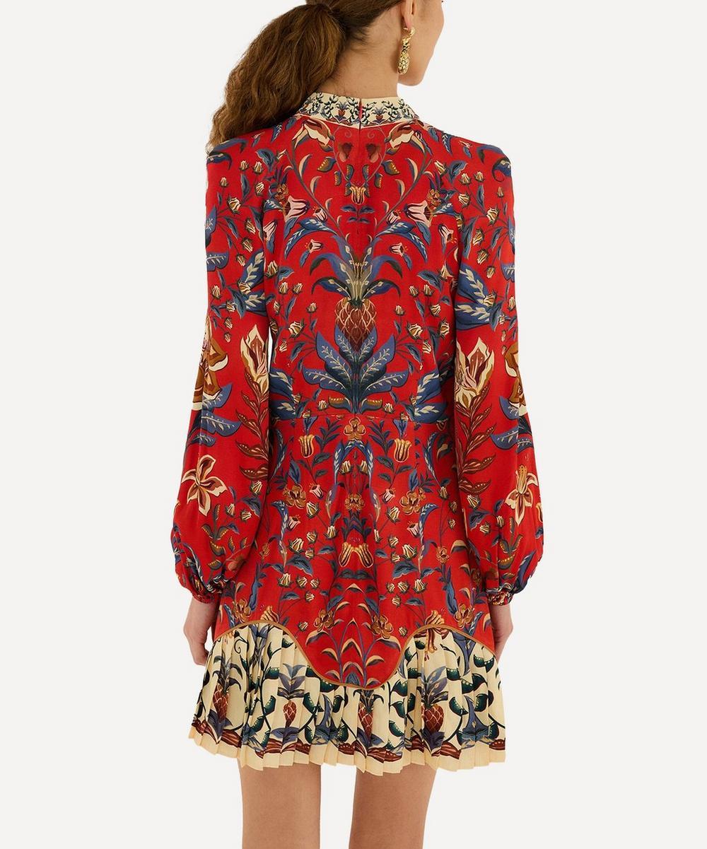 liberty london FARM Rio Red Winter Breeze Mini Dress