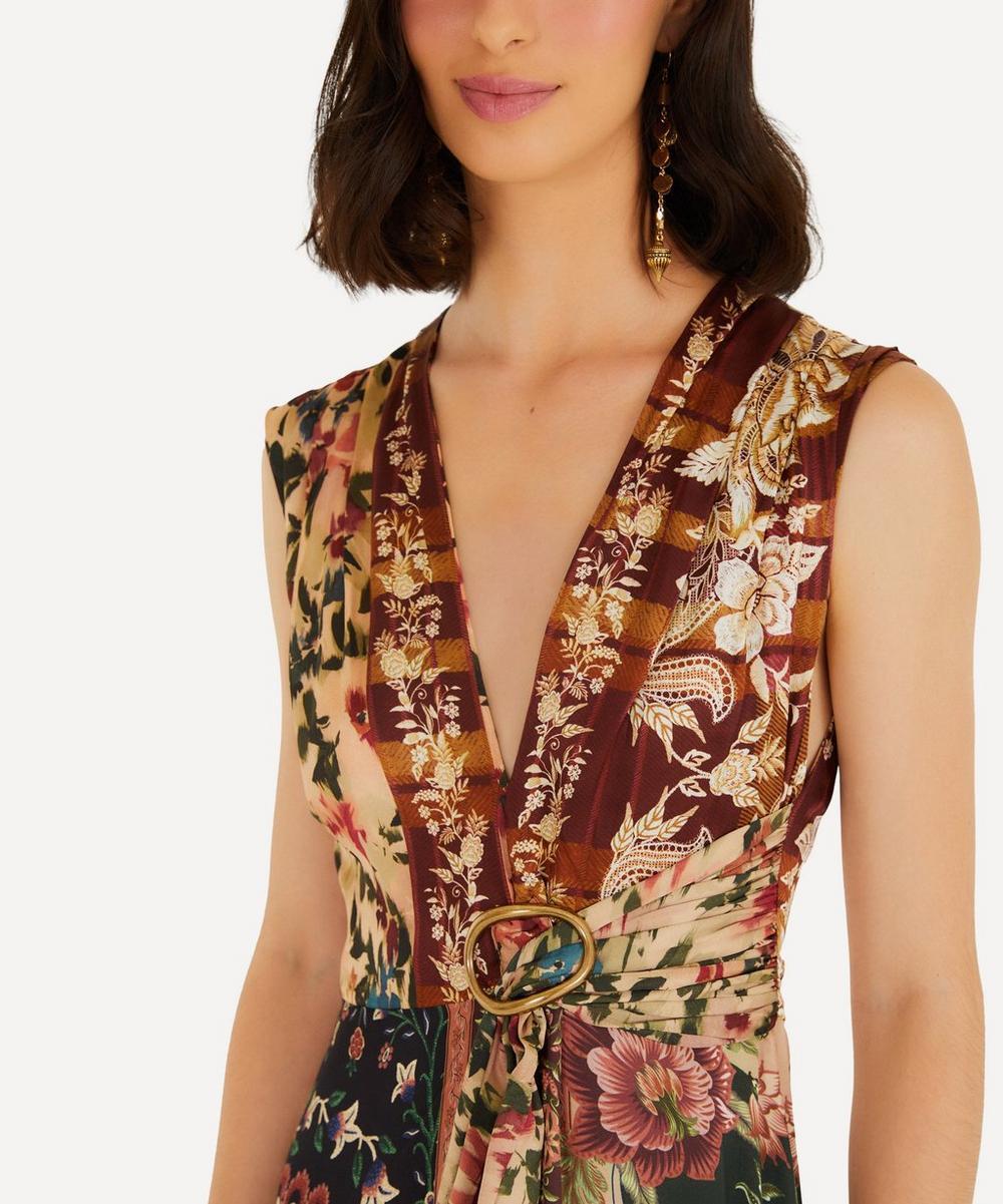 Liberty London FARM Rio Winter Garden Mix Maxi Dress