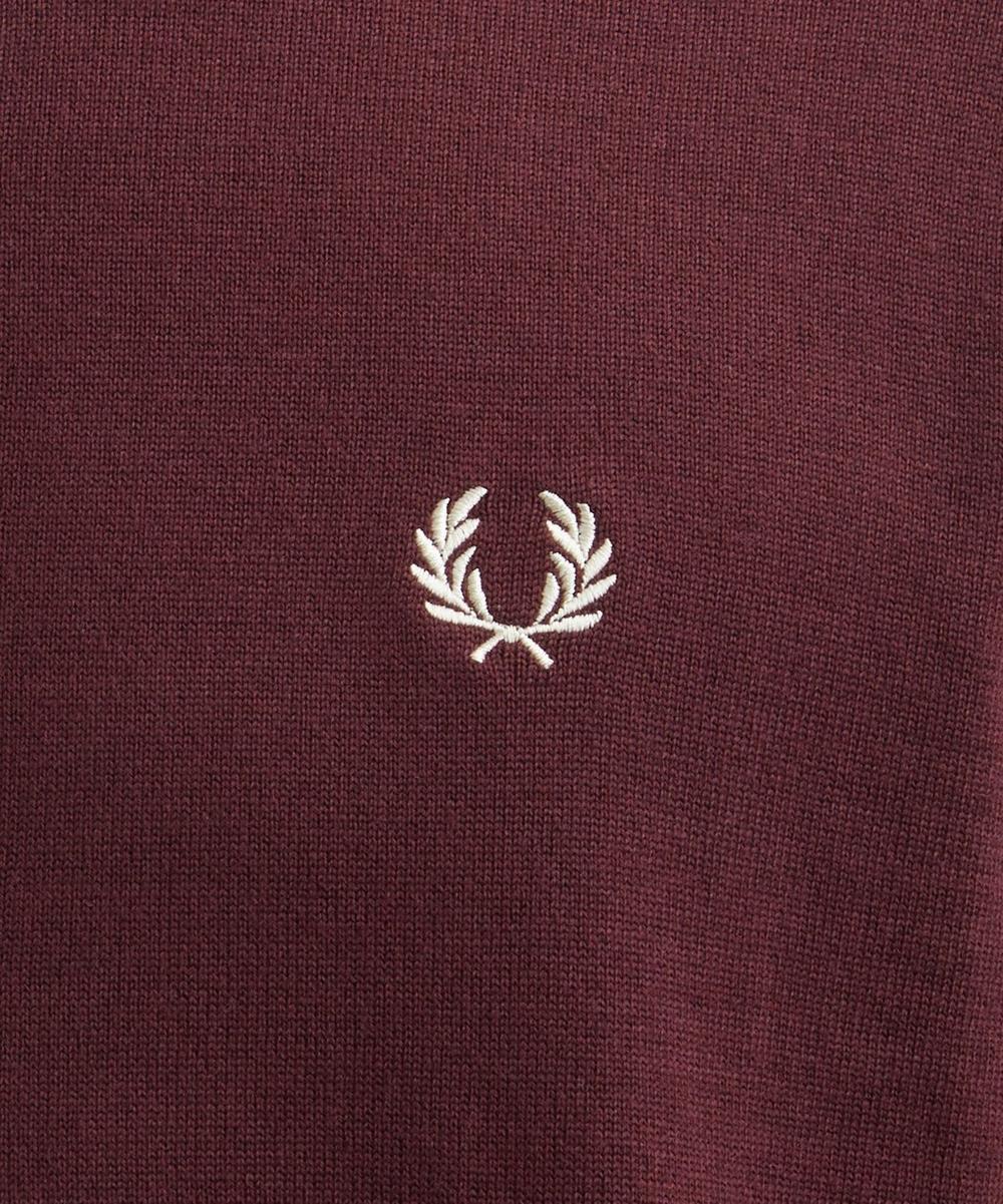 Liberty London Fred Perry Classic Knitted Long-Sleeve Shirt