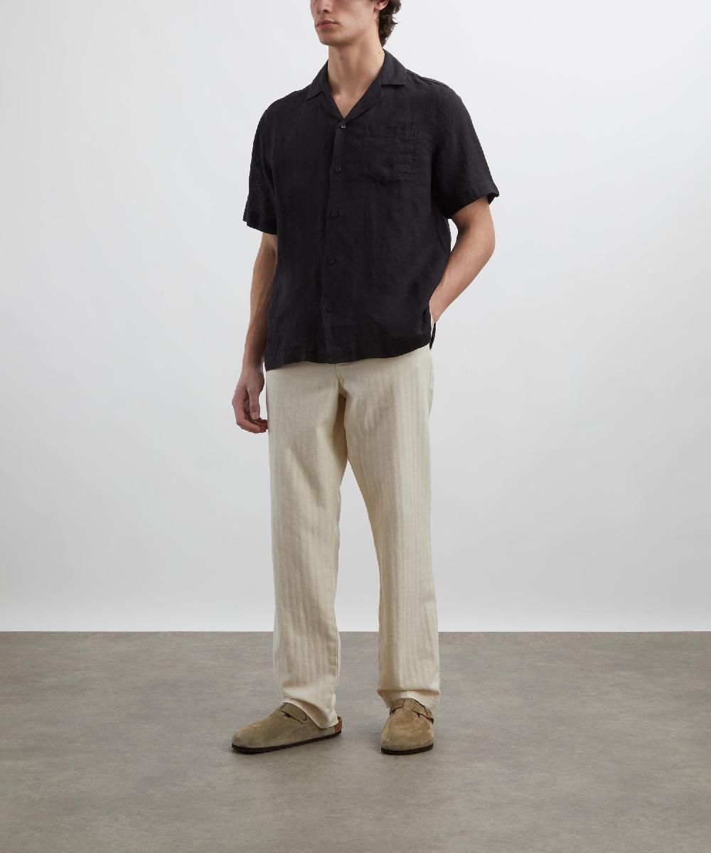 liberty london Frescobol Carioca Angelo Linen Shirt