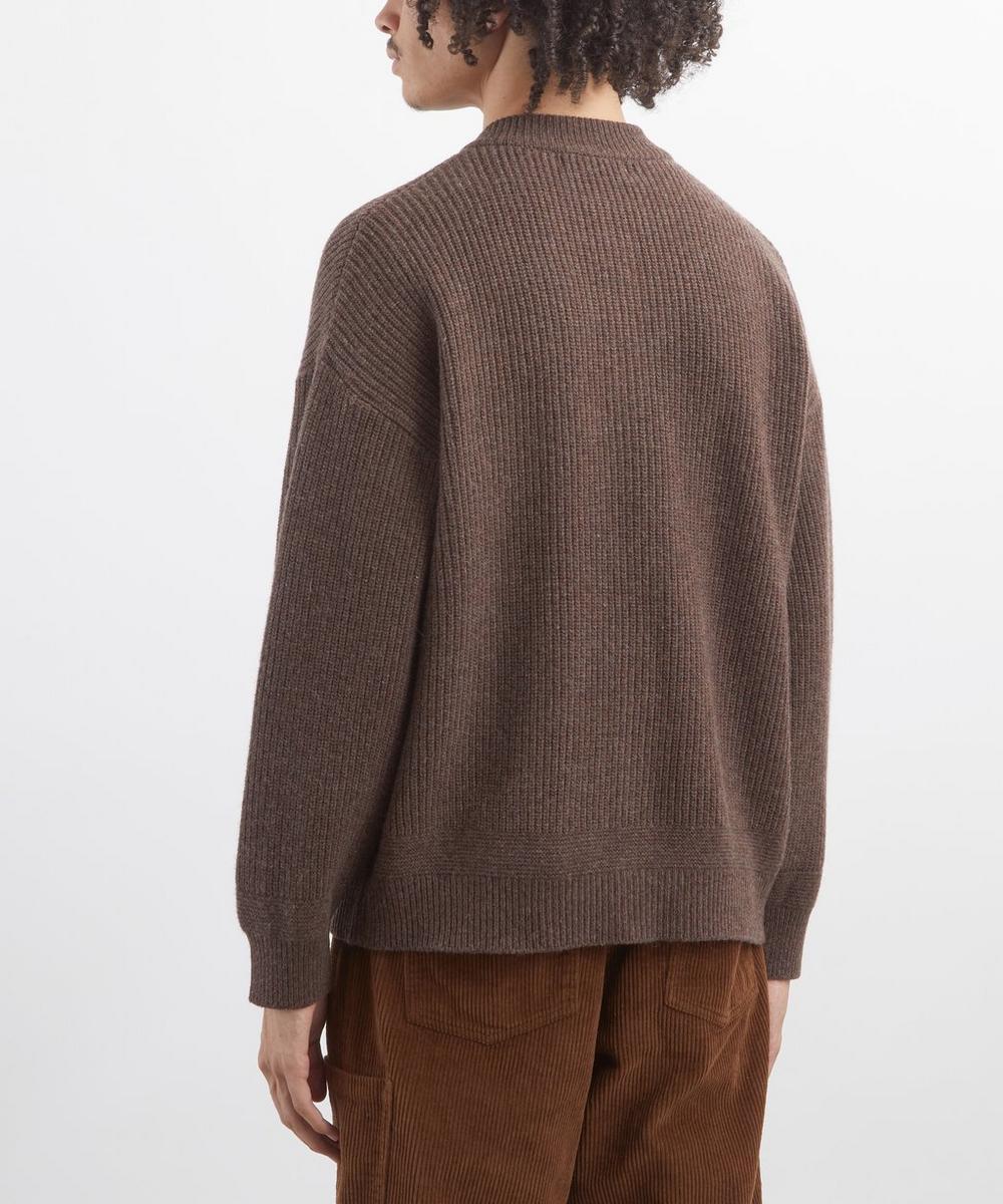 Liberty London FrizmWORKS Heavy Wool Round Cardigan