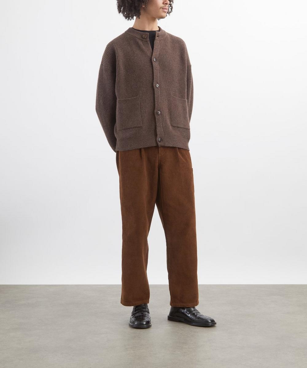 liberty london FrizmWORKS Heavy Wool Round Cardigan