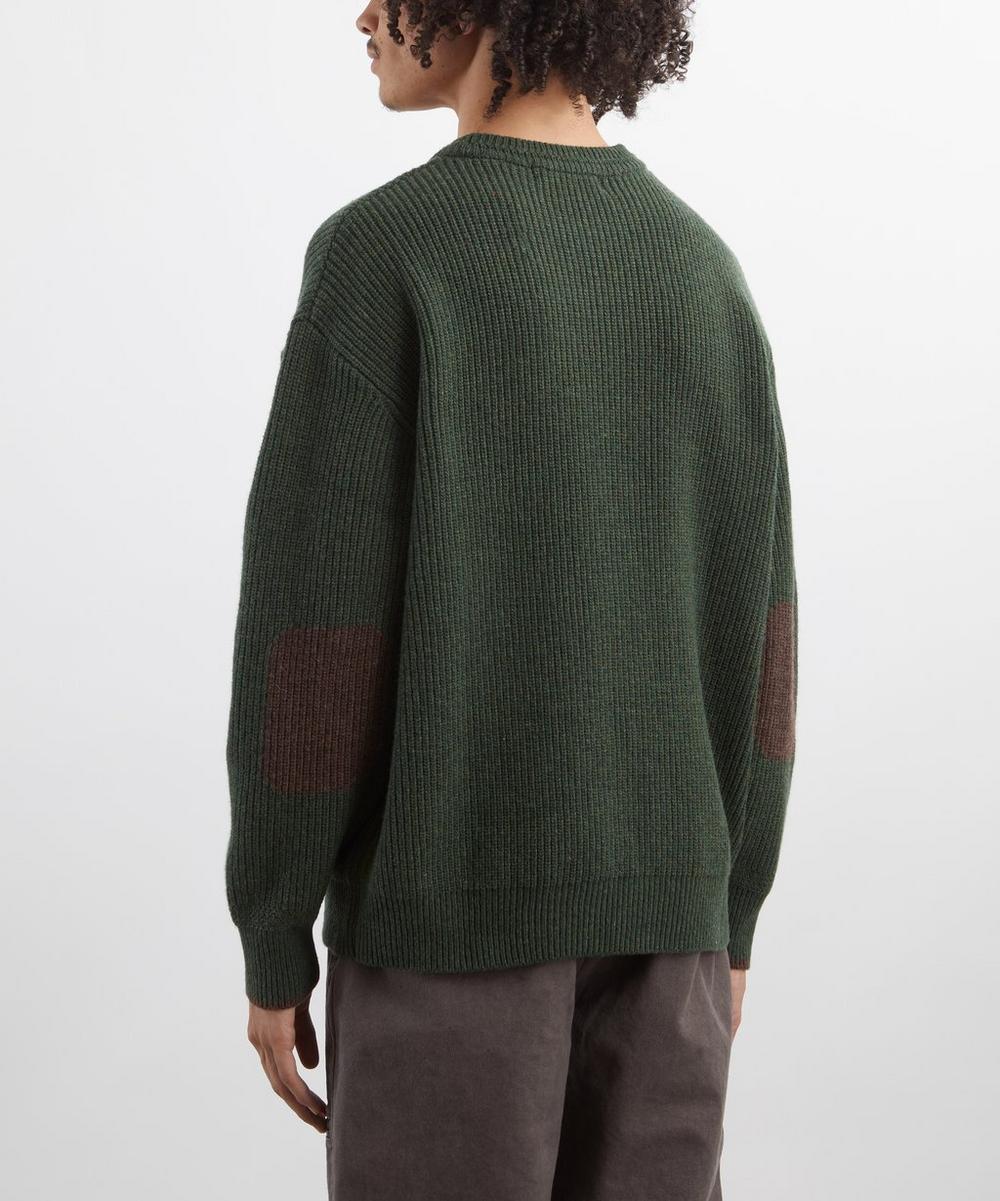 Liberty London FrizmWORKS Patch Knit Crewneck Jumper