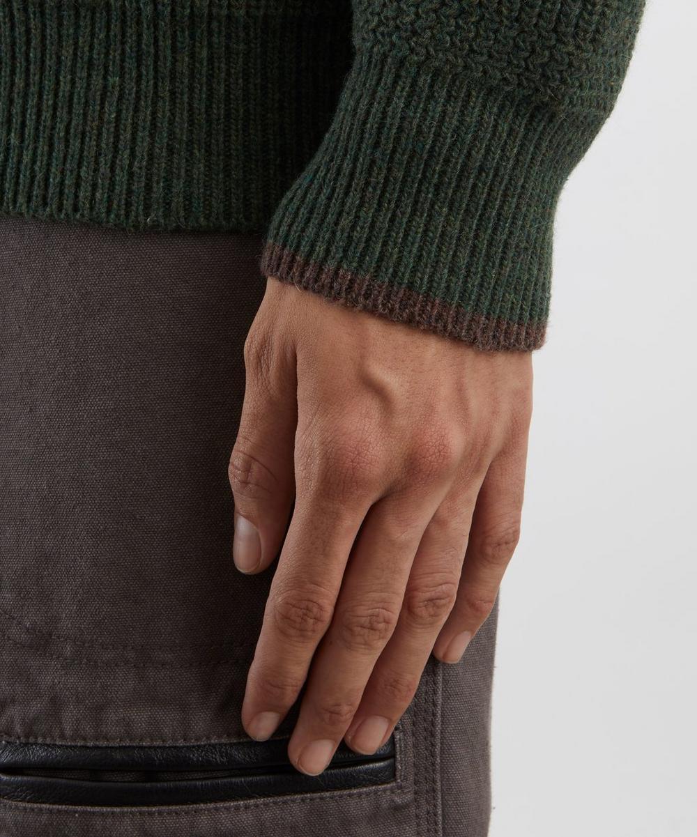 Liberty London FrizmWORKS Patch Knit Crewneck Jumper