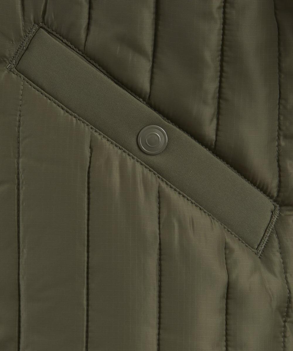 Liberty London FrizmWORKS Striped Quilted Mil Liner Gilet