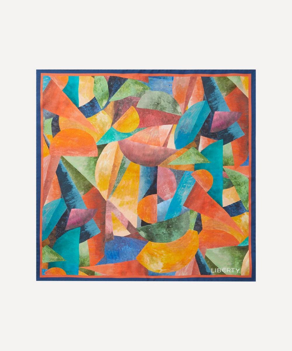 Liberty London Future Liberty Silk Twill Pocket Square