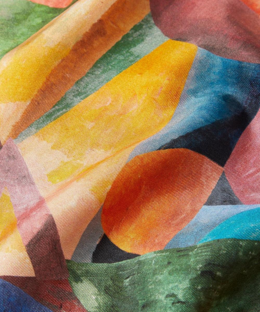 Liberty London Future Liberty Silk Twill Pocket Square