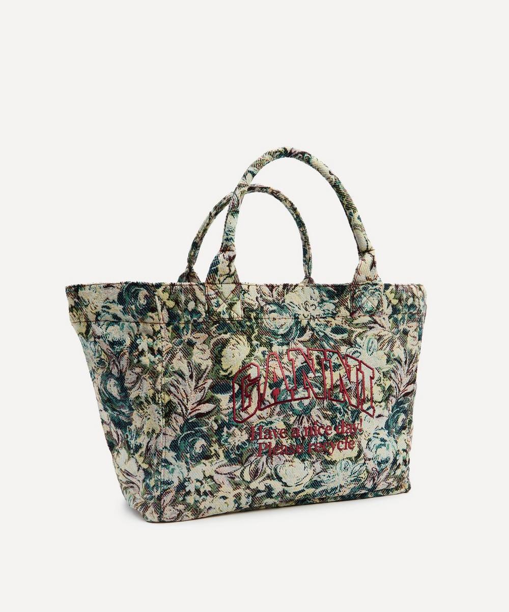 Liberty London Ganni Tapestry Print XXL Reversible Shopper Tote