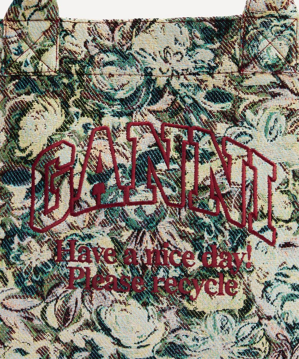 Liberty London Ganni Tapestry Print XXL Reversible Shopper Tote