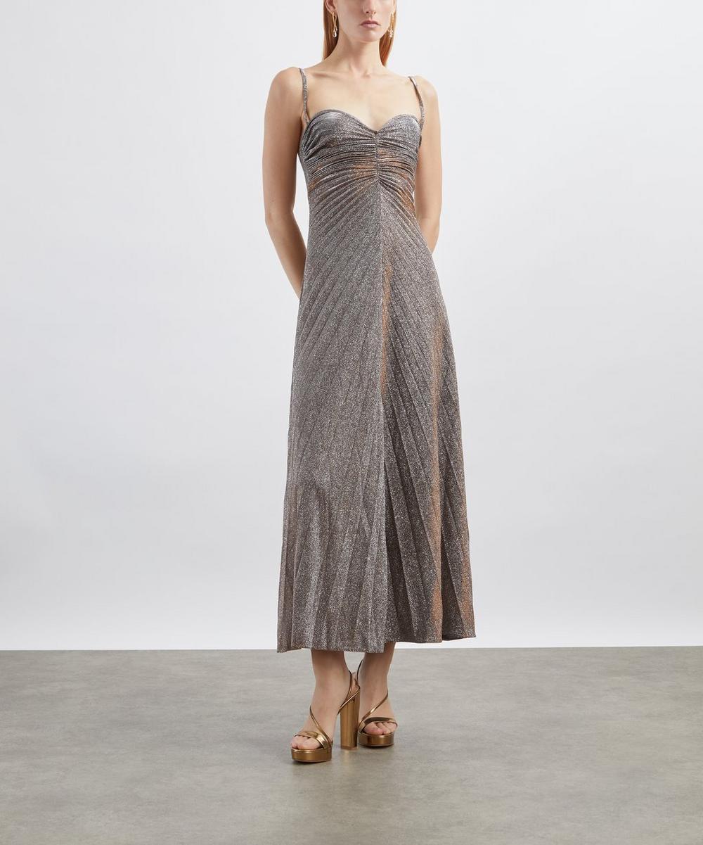 liberty london Georgia Hardinge Relic Metallic Dress