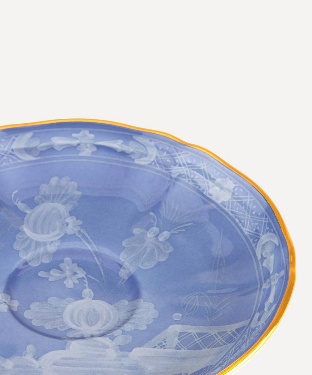 liberty london Ginori 1735 Oriente Italiano Periwinkle Coffee Saucer