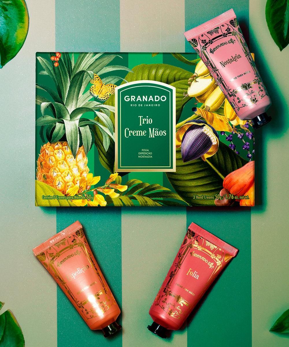 liberty london Granado Expedição Hand Cream Trio 3X50G