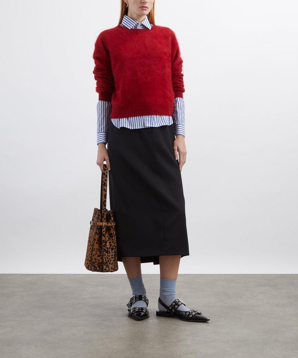 liberty london Guest In Residence Grizzly Cashmere Crew-Neck Jumper