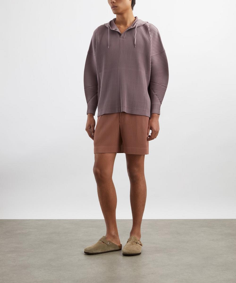 liberty london HOMME PLISSÉ ISSEY MIYAKE COLOUR PLEATS Pleated Hoodie