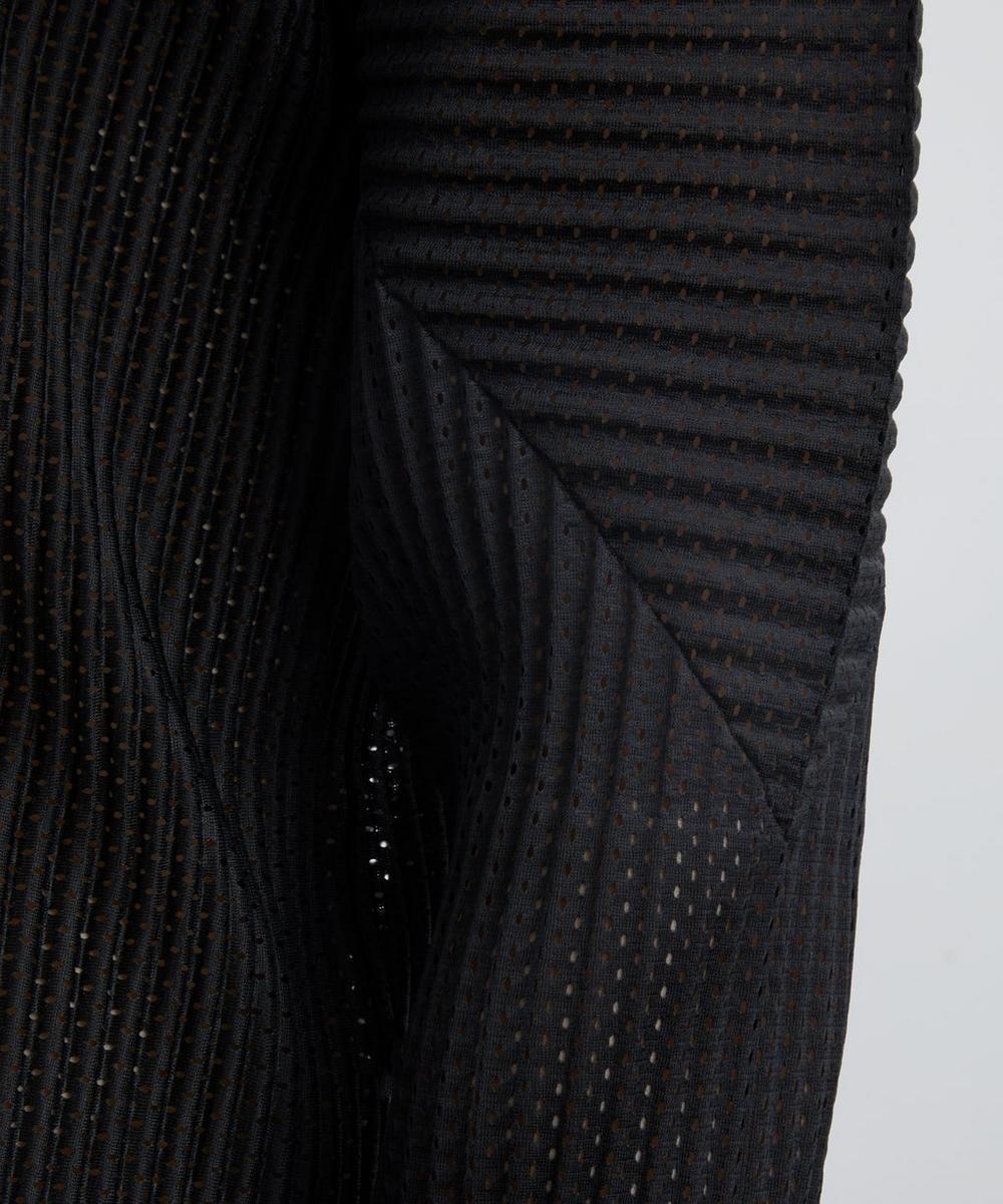 Liberty London HOMME PLISSÉ ISSEY MIYAKE LIGHT MESH Black Top