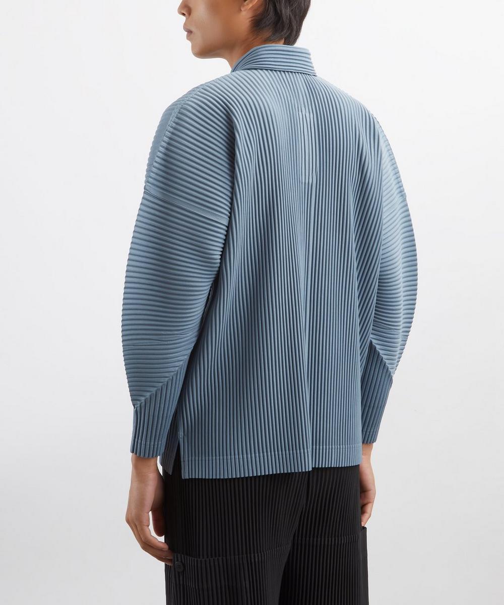 Liberty London HOMME PLISSÉ ISSEY MIYAKE MC AUGUST Pleated Polo Shirt