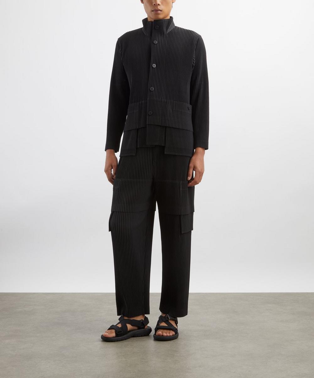liberty london HOMME PLISSÉ ISSEY MIYAKE MULTI-POCKET Pleated Jacket