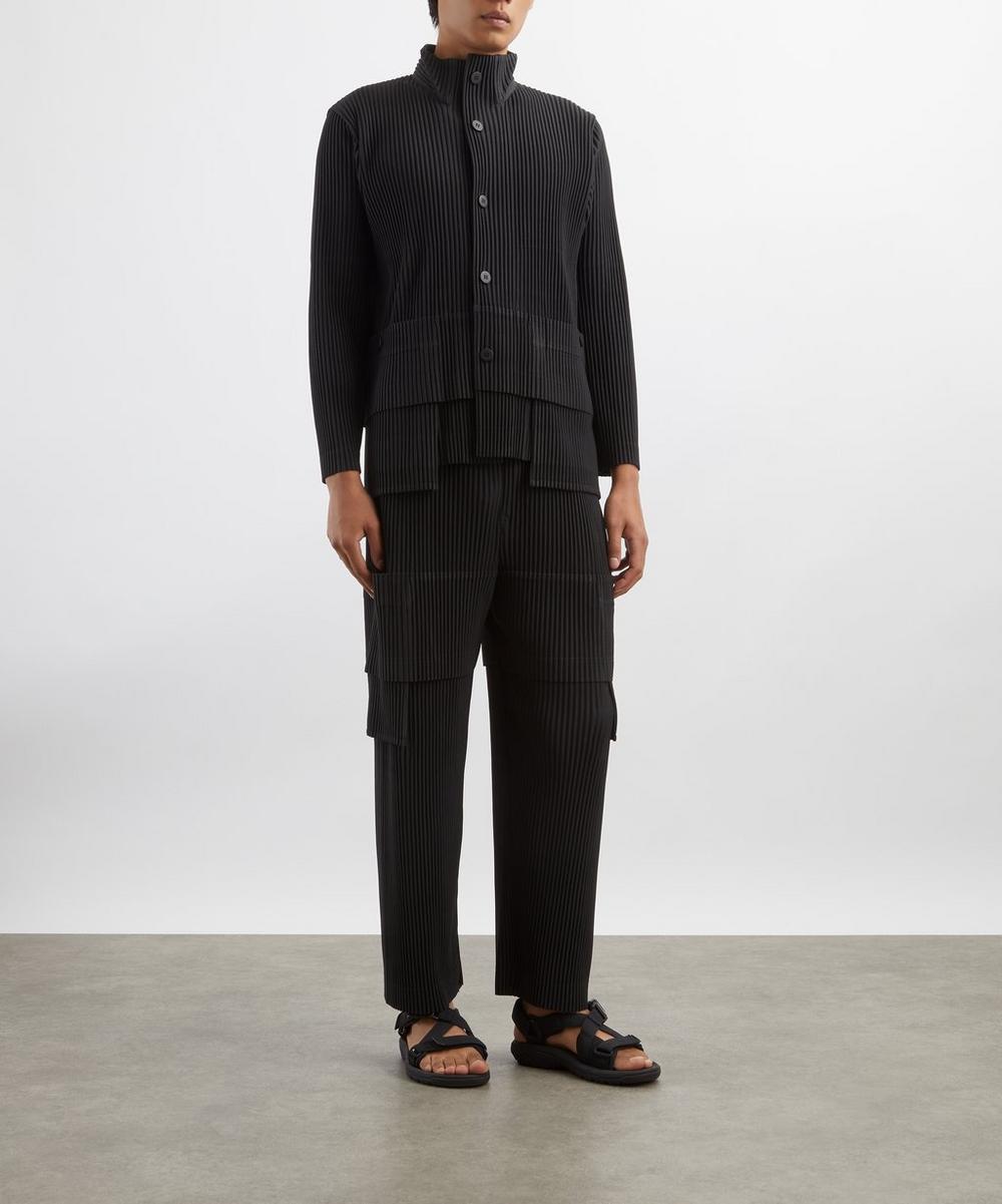 liberty london HOMME PLISSÉ ISSEY MIYAKE MULTI-POCKET Pleated Trousers