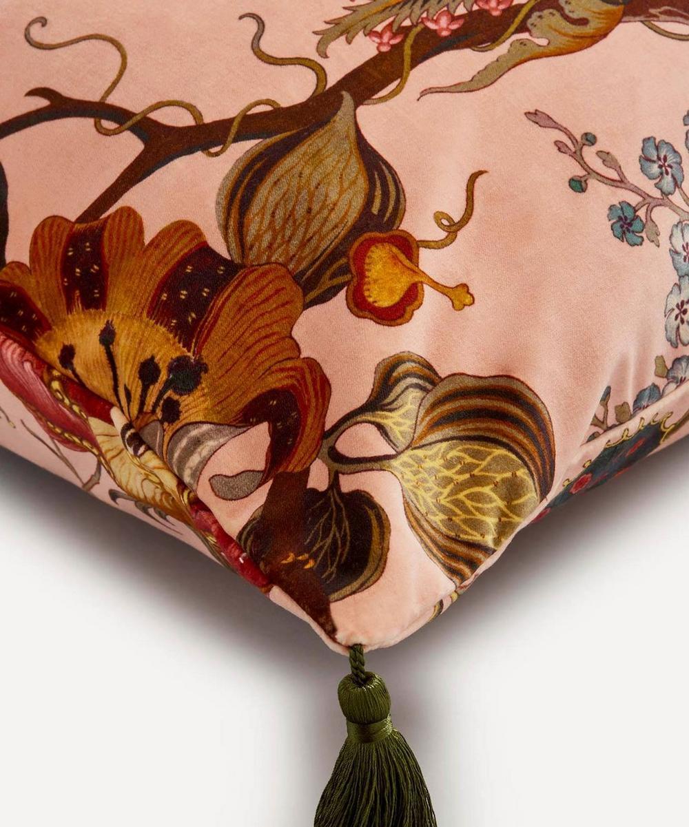 liberty london House of Hackney Artemis Large Velvet Tassel Cushion