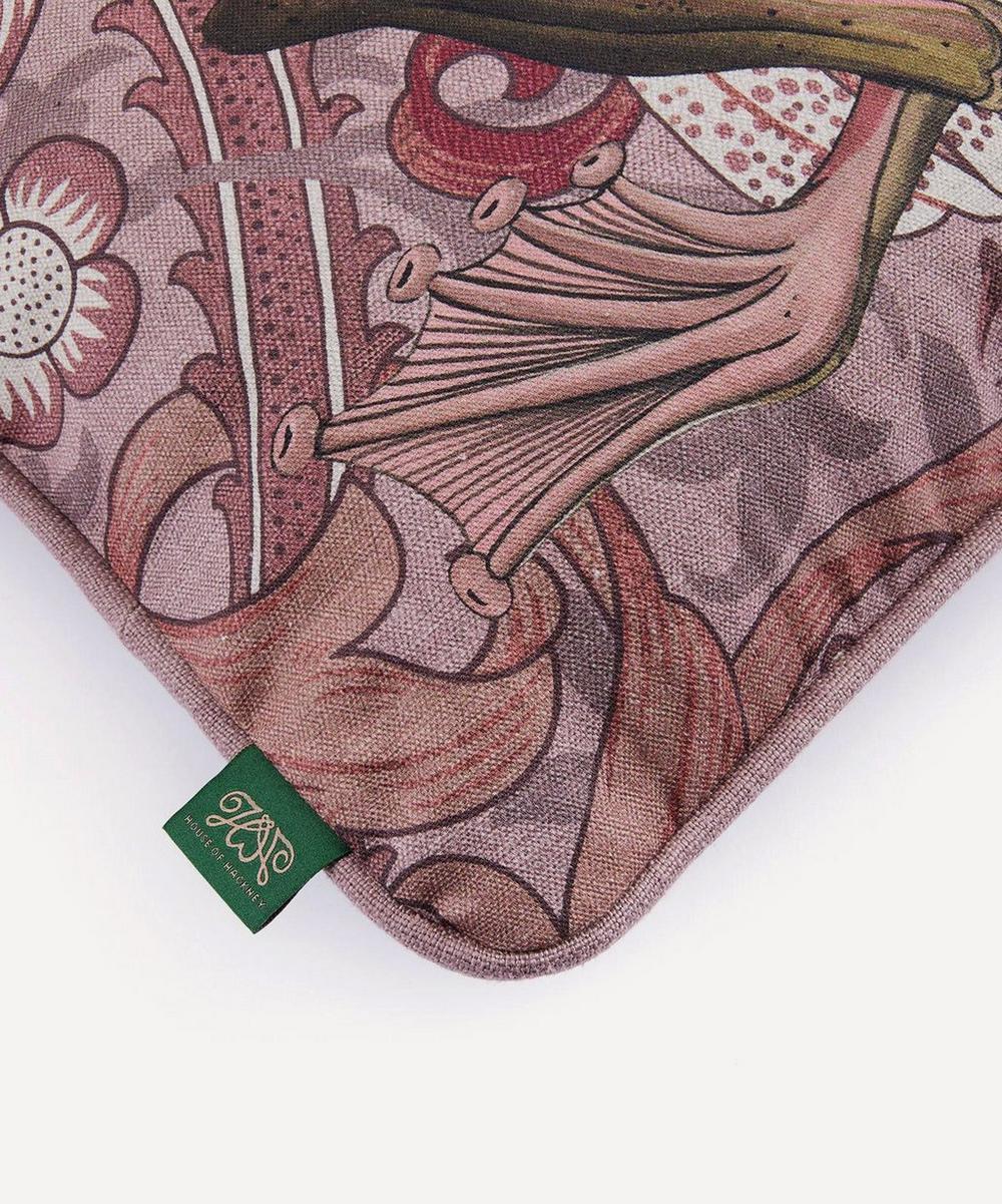 liberty london House of Hackney Golden Lily Amphibia Hemp Cushion