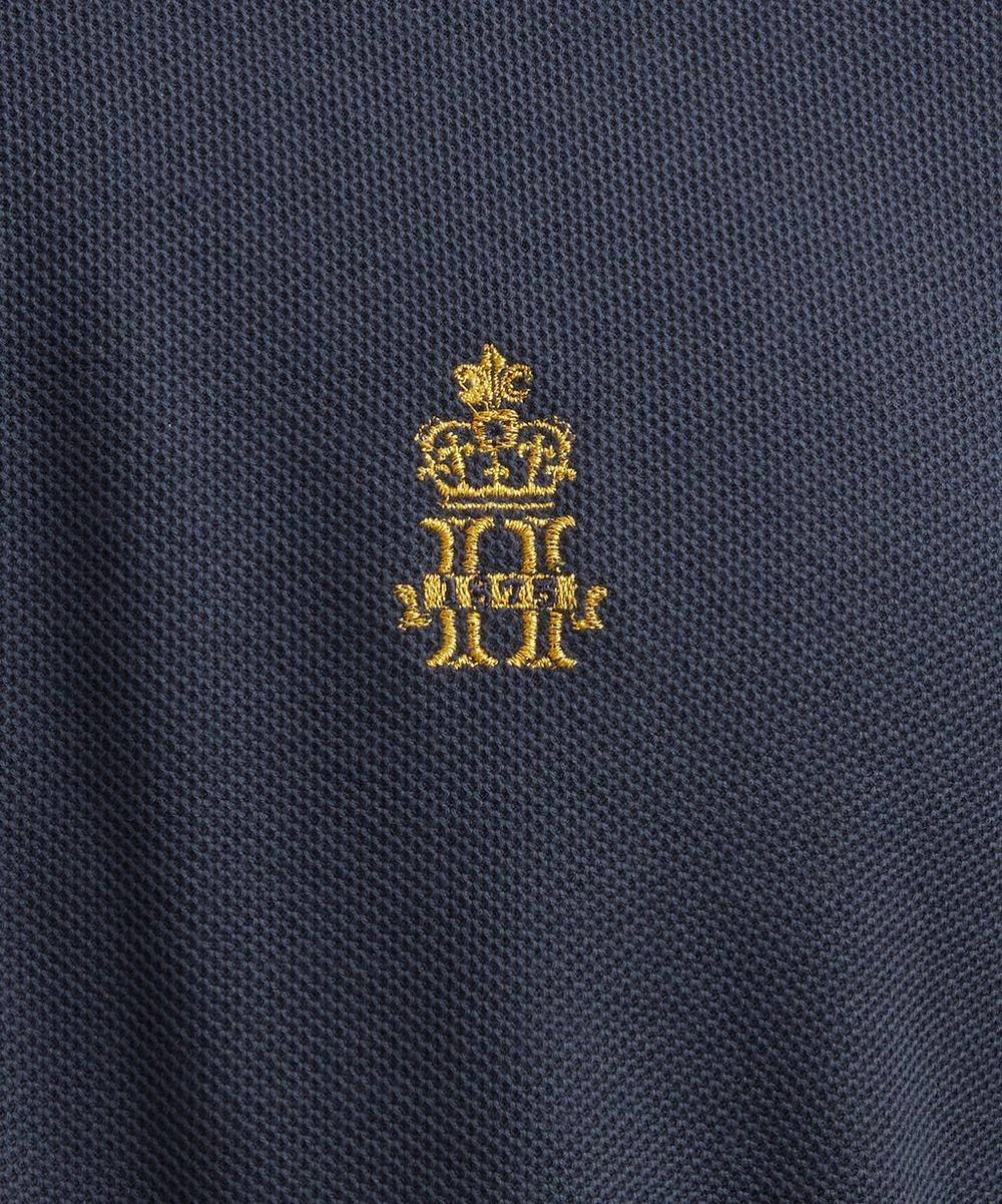 Liberty London Hurlingham Polo Kent Silk-Blend Polo Shirt