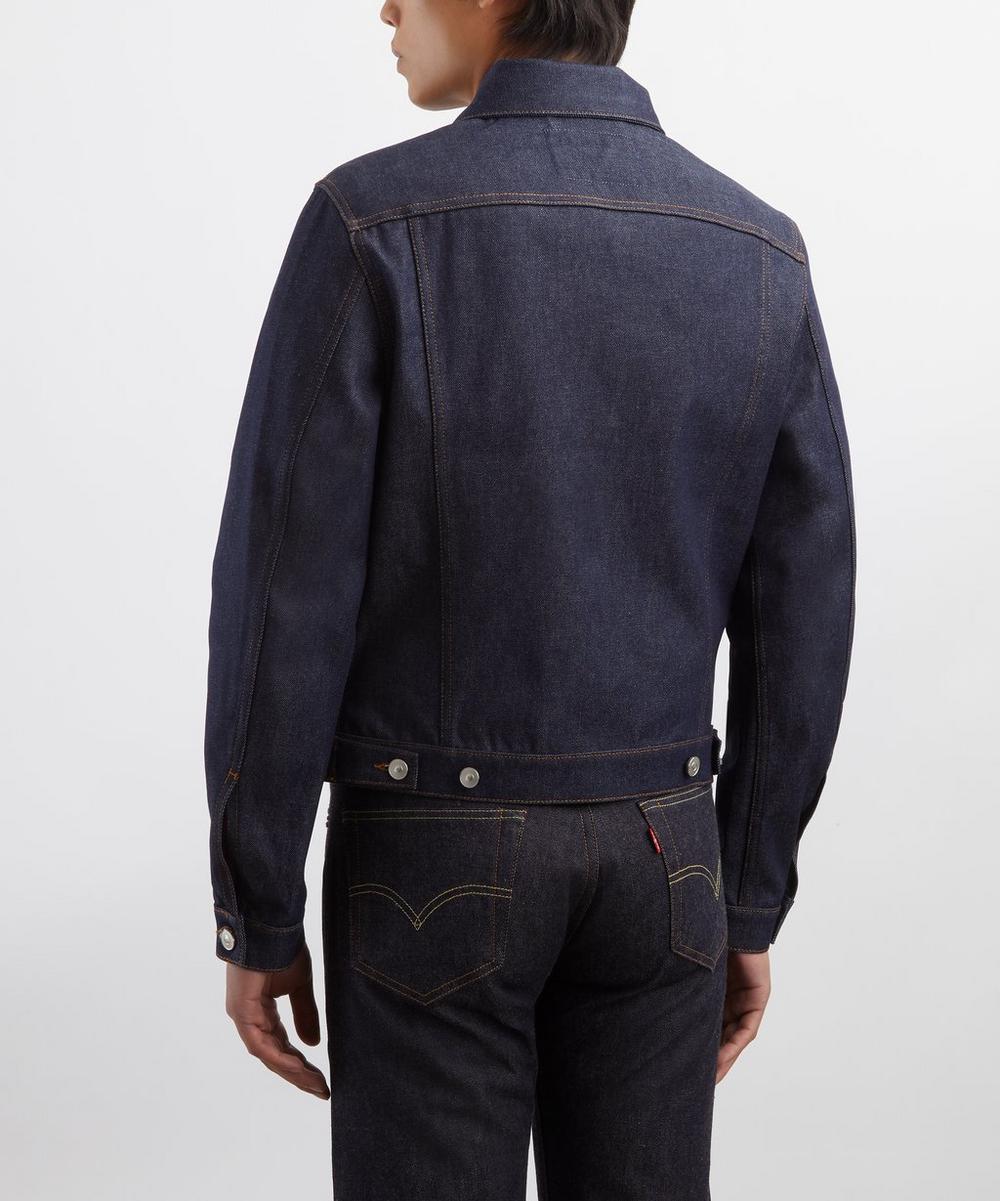 Liberty London Husbands Indigo Denim Trucker Jacket