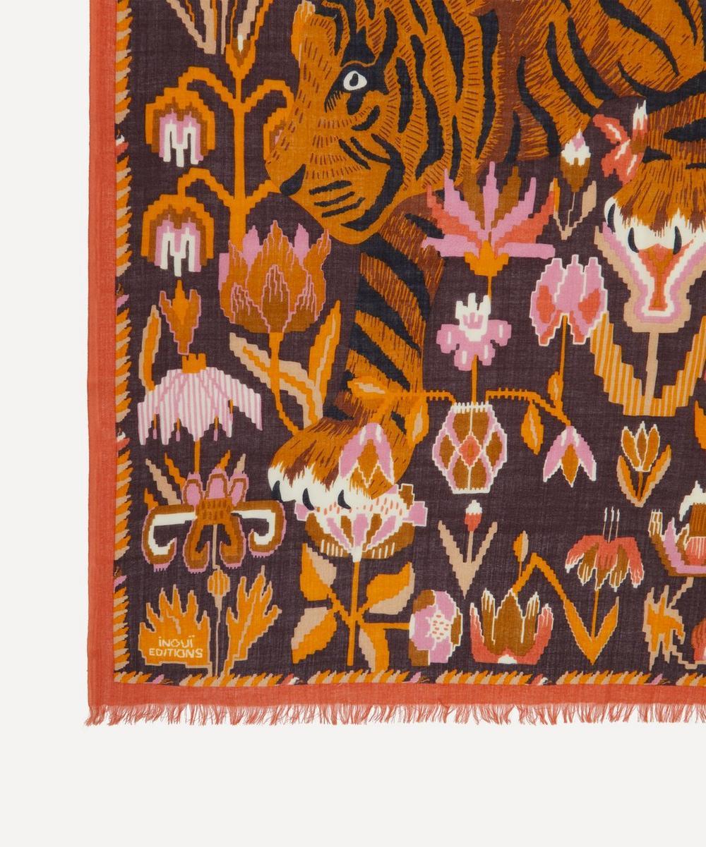 Liberty London Inoui Editions Jorgen Print Wool Scarf