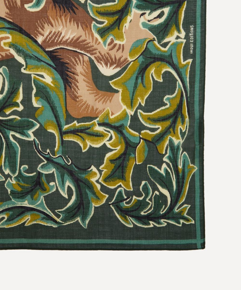 Liberty London Inoui Editions Leonard Print Wool Scarf